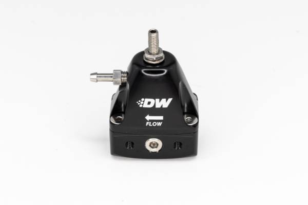 DeatschWerks - DeatschWerks DWR1000iL In-Line Adjustable Fuel Pressure Regulator - Black