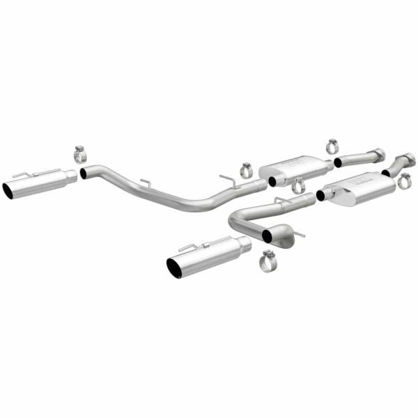 MagnaFlow Exhaust Products - MagnaFlow 1999-2004 Ford Mustang Street Series Cat-Back Performance Exhaust System