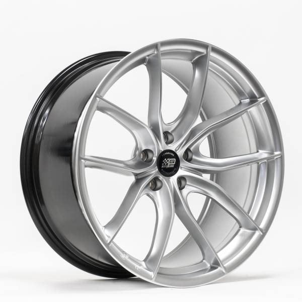 Forgeline - Forgeline Wheels- Petty's Garage Exclusive Ford Mustang Rear- Liquid Silver 20"