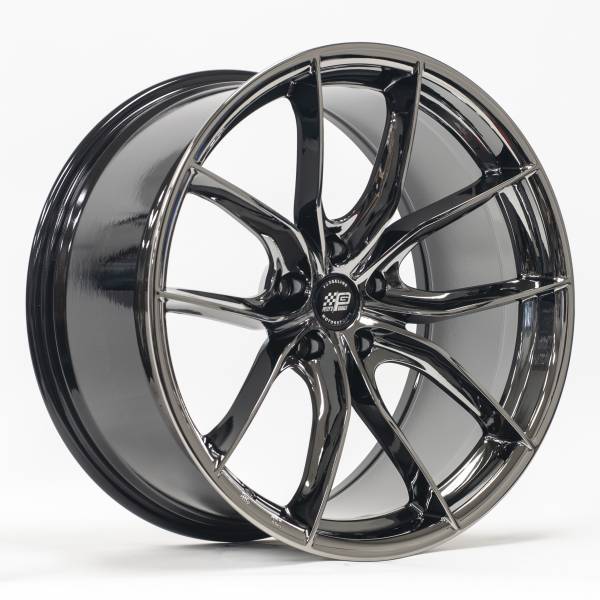 Forgeline - Forgeline Wheels- Petty's Garage Exclusive Ford Mustang Front- Black Ice 20"