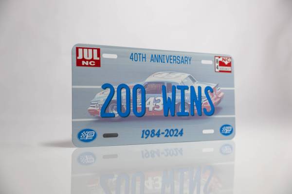 Petty's Garage - Petty's Garage Limited Edition Richard Petty 200th Win Commemorative License Plate