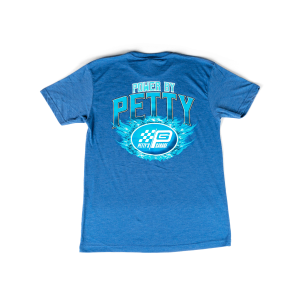 Petty's Garage - Petty's Garage 2021 'Power by Petty' T-Shirt (Blue Flame) - Image 3