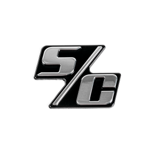 Petty's Garage Chrome Emblem - SC (Supercharged)