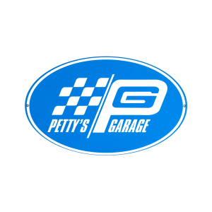 PG Apparel and Lifestyle - PG Signs, Stickers and Accessories - Petty's Garage - Petty's Garage Logo Sign (13" Oval)