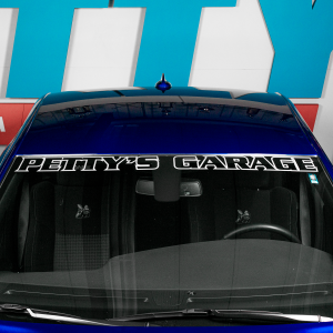 Petty's Garage - Petty's Garage Windshield Banner - Image 1