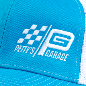 Petty's Garage - Petty's Garage  Snapback Hat - Blue - Image 4