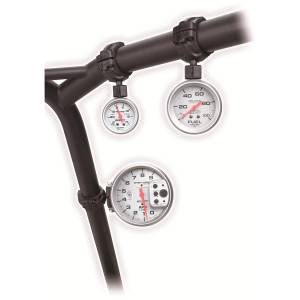 AutoMeter - Autometer GAUGE MOUNT; ROLL POD FOR 1.625in. ROLL CAGE; FITS 5in. PEDESTAL TACH; BLACK | 48005 - Image 1