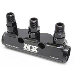 Nitrous Express FUEL LOG; 3 PORT; With FITTINGS | 15843