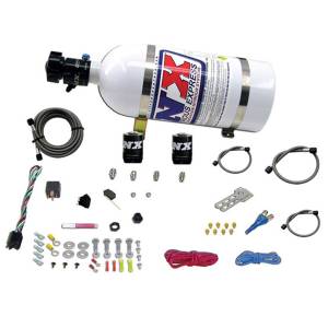Nitrous Express ALL DODGE EFI SINGLE NOZZLE SYSTEM (35-50-75-100-150 HP) WITH 10LB BOTTLE | 20921-10