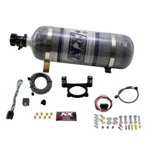 Nitrous Express - Nitrous Express 5.0L Coyote and 7.3L Godzilla Plate System(50-200HP) WITH COMPOSITE BOTTLE | 20948-12