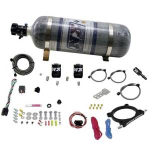 Nitrous Express 5.0L Coyote and 7.3L Godzilla Plate System(50-250HP) W/12LB BOTTLE | 20951-12