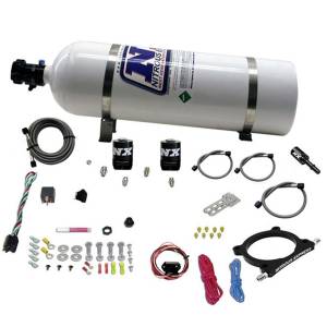 Nitrous Express 5.0L Coyote and 7.3L Godzilla Plate System (50-250HP) W/15LB BOTTLE | 20951-15
