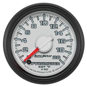 AutoMeter - Autometer GAUGE; PYRO. (EGT); 2 1/16in.; 2000deg.F; STEPPER MOTOR; RAM GEN 3 FACT. MATCH | 8545