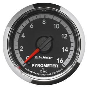 AutoMeter - Autometer GAUGE; PYRO. (EGT); 2 1/16in.; 1600deg.F; STEPPER MOTOR; RAM GEN 4 FACT. MATCH | 8546