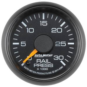 AutoMeter - Autometer GAUGE; RAIL PRESSURE; 2 1/16in.; 30KPSI; DIGITAL STEPPER MOTOR; GM FACTORY MATCH | 8386