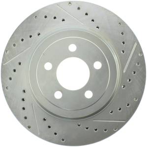StopTech - StopTech Select Sport Drilled and Slotted Brake Rotor; Front Left | 227.63061L