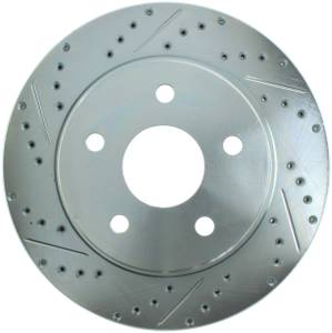 StopTech - StopTech Select Sport Drilled and Slotted Brake Rotor; Front Right | 227.67053R
