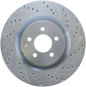 StopTech - StopTech Select Sport Drilled and Slotted Brake Rotor; Front Left | 227.61089L