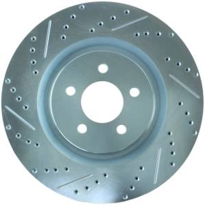 StopTech - StopTech Select Sport Drilled and Slotted Brake Rotor; Front Right | 227.61089R