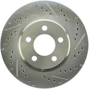 StopTech - StopTech Select Sport Drilled and Slotted Brake Rotor; Front Left | 227.63059L