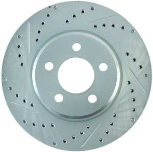 StopTech - StopTech Select Sport Drilled and Slotted Brake Rotor; Front Right | 227.63059R