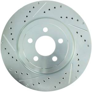 StopTech - StopTech Select Sport Drilled and Slotted Brake Rotor; Front Right | 227.63061R