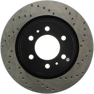 StopTech Sport Cross Drilled Brake Rotor; Front Left | 128.65119L
