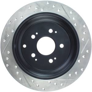 StopTech - StopTech Sport Drilled/Slotted Brake Rotor; Rear Right | 127.40065R - Image 2