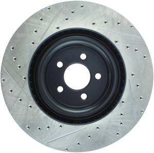StopTech - StopTech Sport Drilled/Slotted Brake Rotor; Front Left | 127.61116L - Image 2