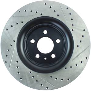 StopTech - StopTech Sport Drilled/Slotted Brake Rotor; Front Right | 127.61114R - Image 2