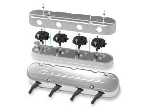 Holley - Holley LS Valve Cover | 241-176 - Image 3