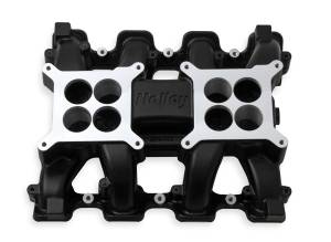 Holley - Holley LS Dual Quad Intake Manifold | 300-133BK - Image 2