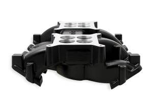 Holley - Holley LS Dual Quad Intake Manifold | 300-133BK - Image 4