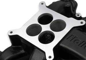 Holley - Holley LS Dual Quad Intake Manifold | 300-133BK - Image 8