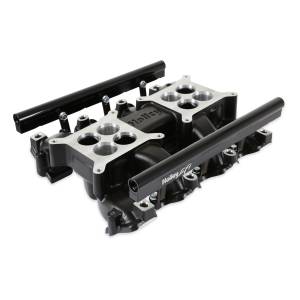 Holley - Holley LS Dual Quad Intake Manifold | 300-134BK - Image 7