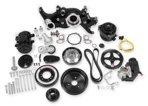 Holley - Holley Accessory Drive System Kit | 20-180BK - Image 2