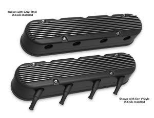 Holley - Holley Aluminum Valve Cover Set | 241-182 - Image 2