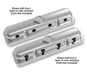 Holley - Holley LS Valve Cover | 241-191 - Image 2