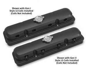 Holley - Holley LS Valve Cover | 241-192 - Image 2