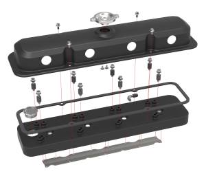 Holley - Holley LS Valve Cover | 241-192 - Image 4