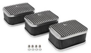 Holley 3x2 Air Cleaners/Filters | 120-105