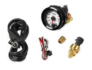 Holley - Holley Analog Style Oil Pressure Gauge | 26-601W - Image 2