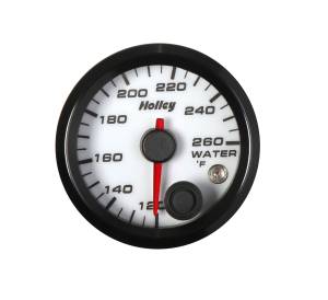 Holley Analog Style Water Temperature Gauge | 26-602W