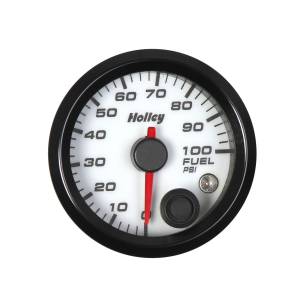 Holley Analog Style Fuel Pressure Gauge | 26-608W