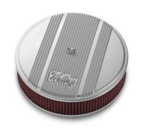 Holley Round Finned Air Cleaner | 120-151