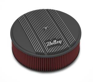 Holley Round Finned Air Cleaner | 120-157