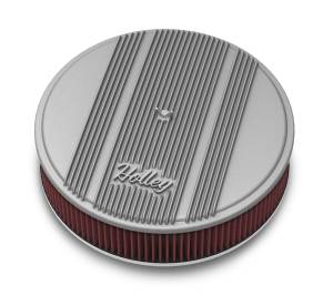 Holley Round Finned Air Cleaner | 120-160