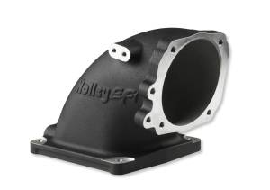 Holley EFI EFI Throttle Body Intake Elbow | 300-249BK