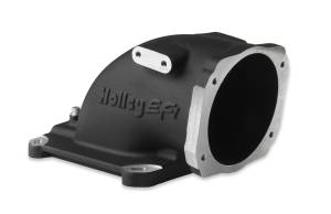 Holley EFI EFI Throttle Body Intake Elbow | 300-240BK