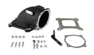 Holley EFI - Holley EFI EFI Throttle Body Intake Elbow | 300-240FBK - Image 9